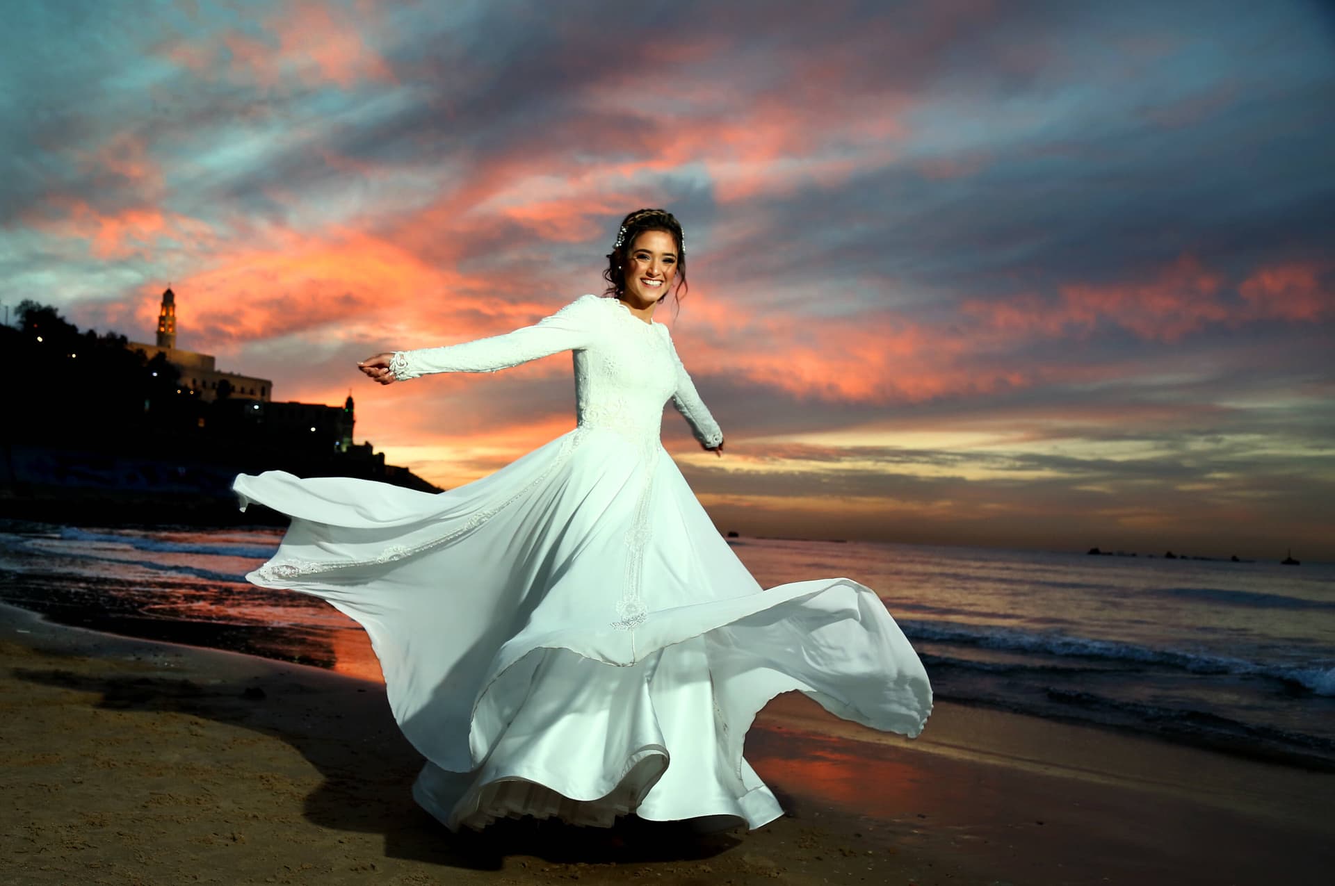 Love story photography open-air portrait